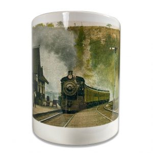 Train Mug Inset