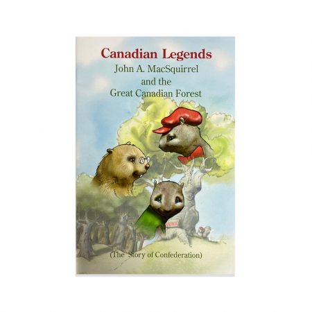 John A. MacSquiril and the Great Canadian Forest is a children's story that uses animals to explain the Confederation of Canada. The story is about how MacSquirrel and his friends unify the forest to make a better life for all creatures who live there book