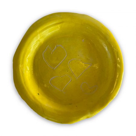 Yellow Plate by L'Arche